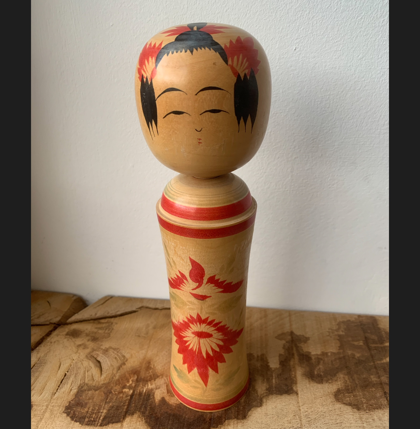Vintage Kokeshi Doll 17q 