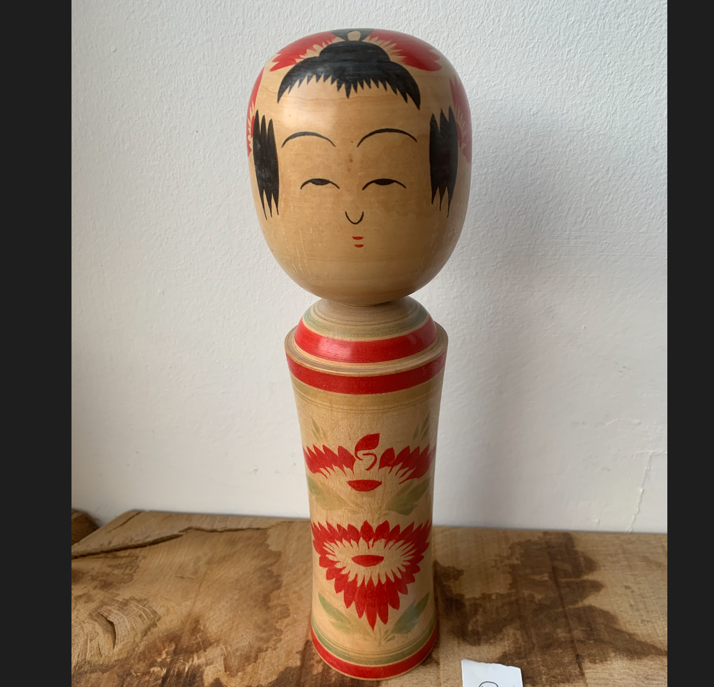 Vintage Kokeshi Doll 16p  