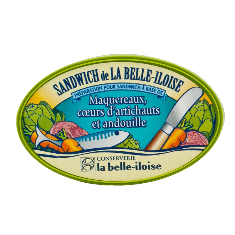 Belle Iloise Mackerel Spread with Artichoke Hearts and Carrots 115g