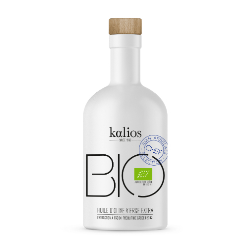 Kalios Extra virgin olive oil ceramic bottle Organic 500ml