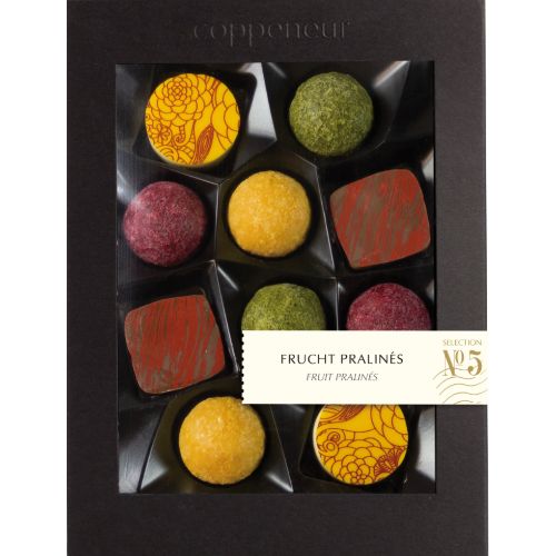 Coppeneur Pralines Box 10pcs, Fruity No5 120g