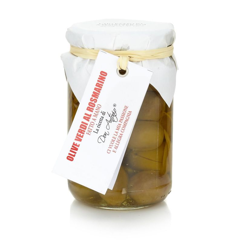 Don Antonio Green Olives with Rosemary 280g