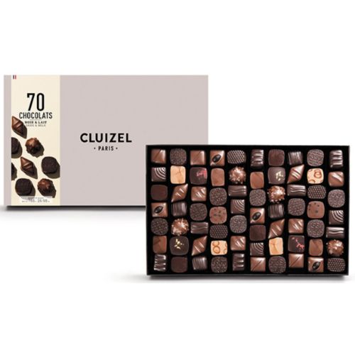 Michel Cluizel 70 Chocolats Dark & Milk 765g