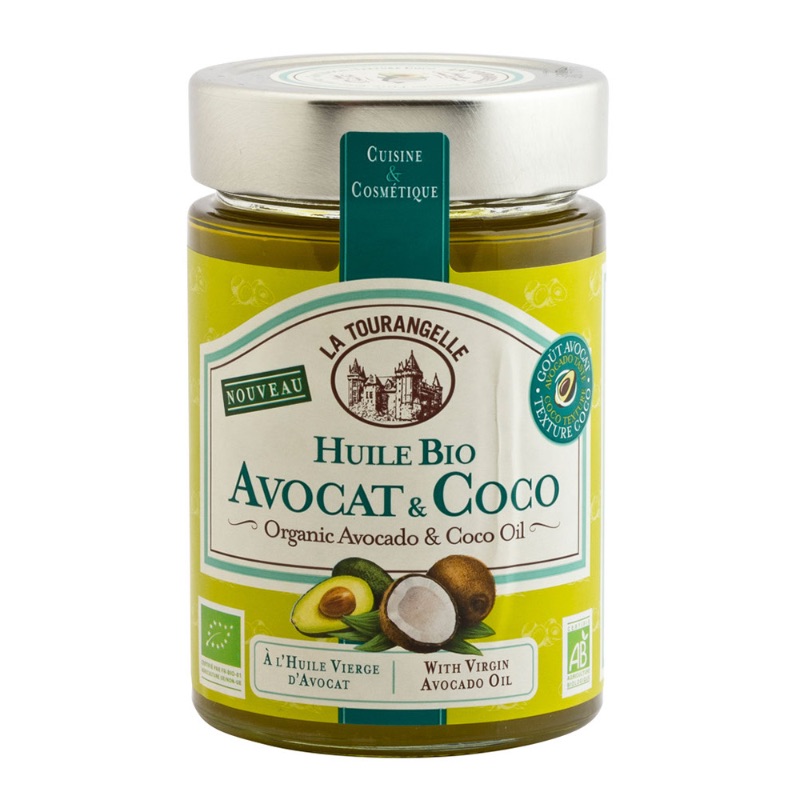 La Tourangelle Avocado & Coconut Oil Virgin, Organic 314ml