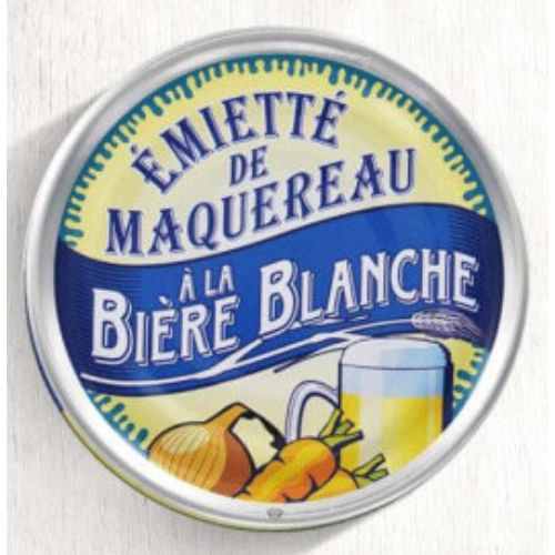 Belle Iloise Mackerel Emiette with White Beer 80g