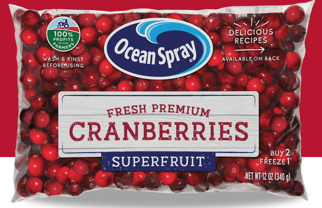 Cranberry fresh 340g