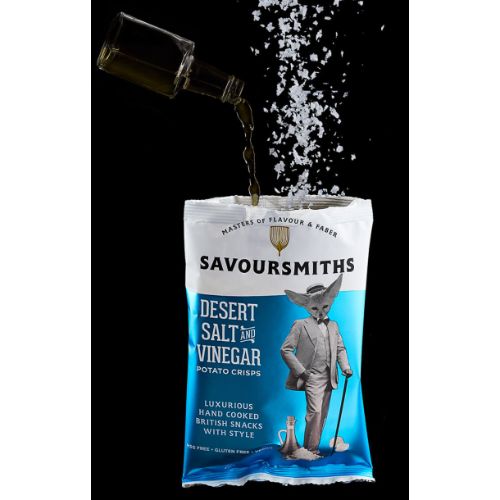 Savoursmiths Desert Salt & Vinegar Potato Crisps 40g