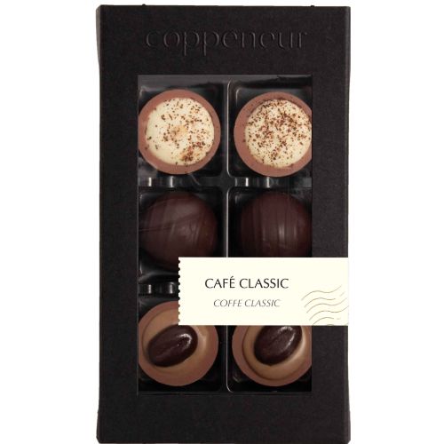 Coppeneur Pralines Box 6pcs, Coffee Classics 69g