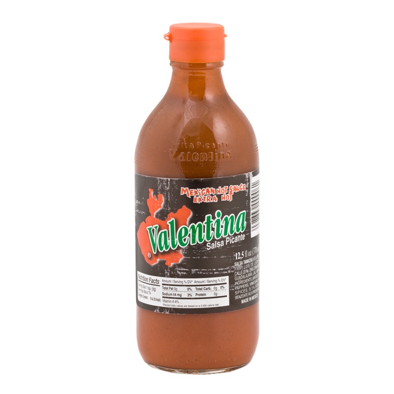 Valentina Salsa Mexican Extra Hot Sauce Black 370ml