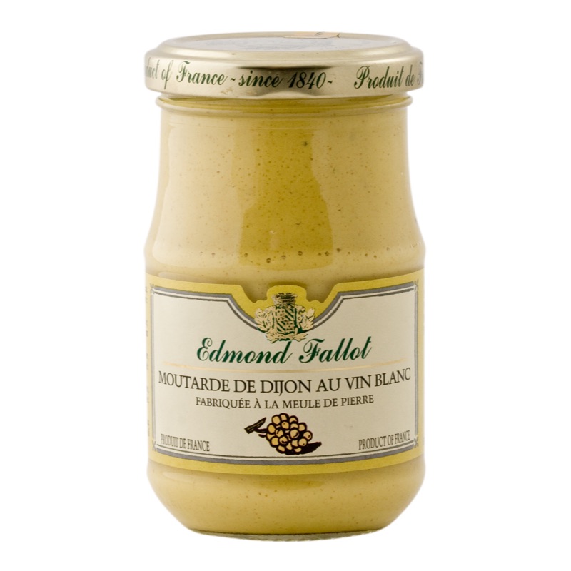 Edmond Fallot Dijon Mustard with White Wine 210g