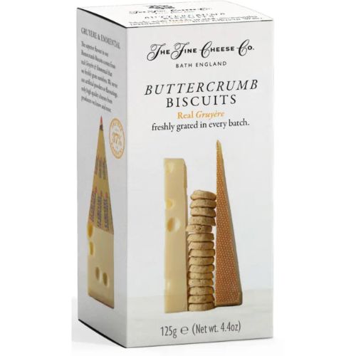 Fine Cheese Gruyère & Emmenthal Buttercrumb Biscuits 125g
