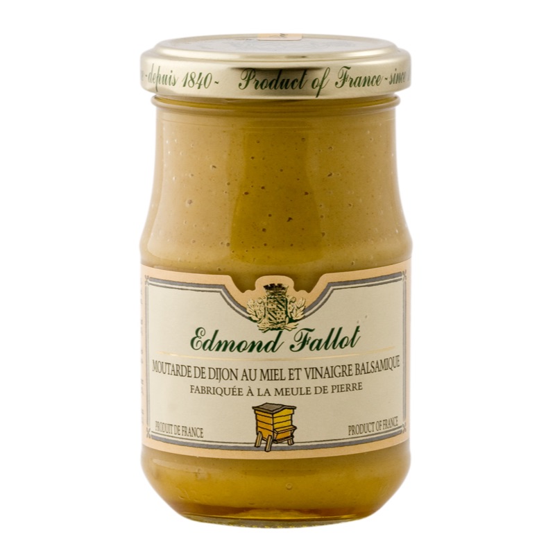 Edmond Fallot Dijon Mustard with Honey and Balsamic Vinegar 210g