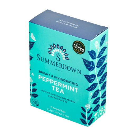 Summerdown English Peppermint Pyramid Tea Bags 22.5g