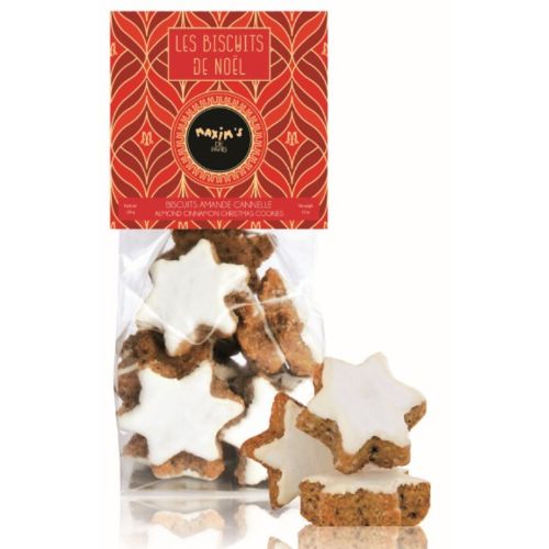 Maxim’s Christmas Almond Star Biscuits 120g