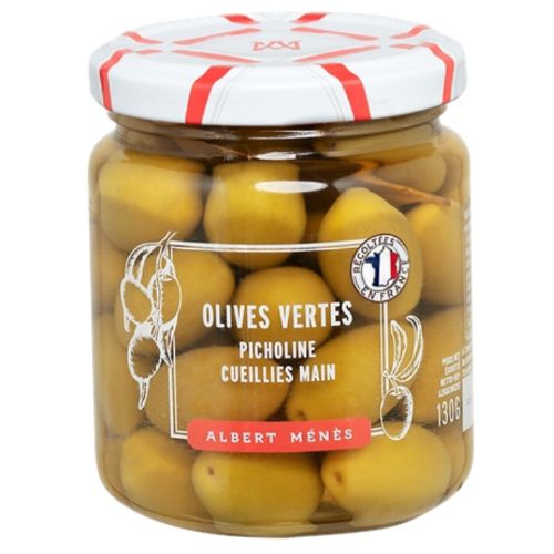 Albert Menes Green Picholine olives 130g