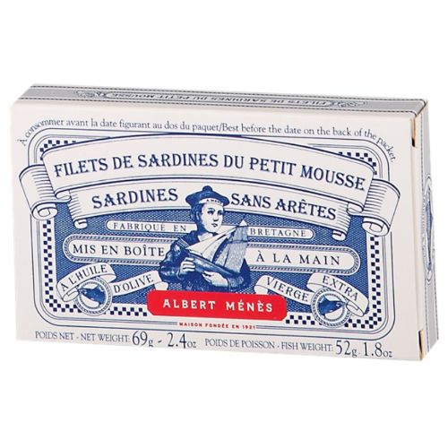 Albert Menes Boneless Sardine Filets 69g