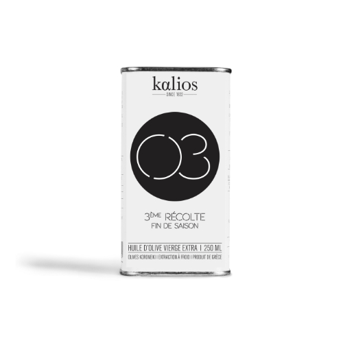Kalios Extra virgin olive oil can 03 250ml