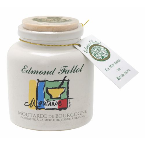 Edmond Fallot Burgundy Mustard Limited Ed. Stoneware Pot  250g