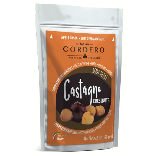 Cordero Steam-Cooked Chestnuts 120g