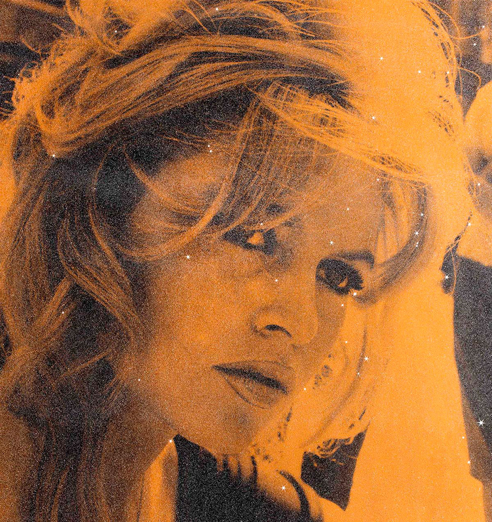 Brigitte Bardot with Diamond Dust