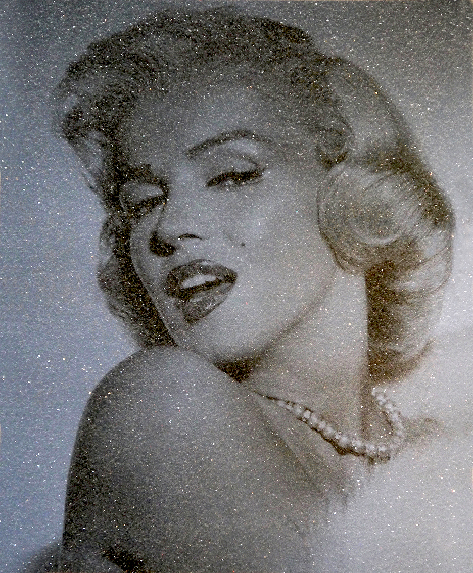 Marilyn Monroe with Diamond Dust