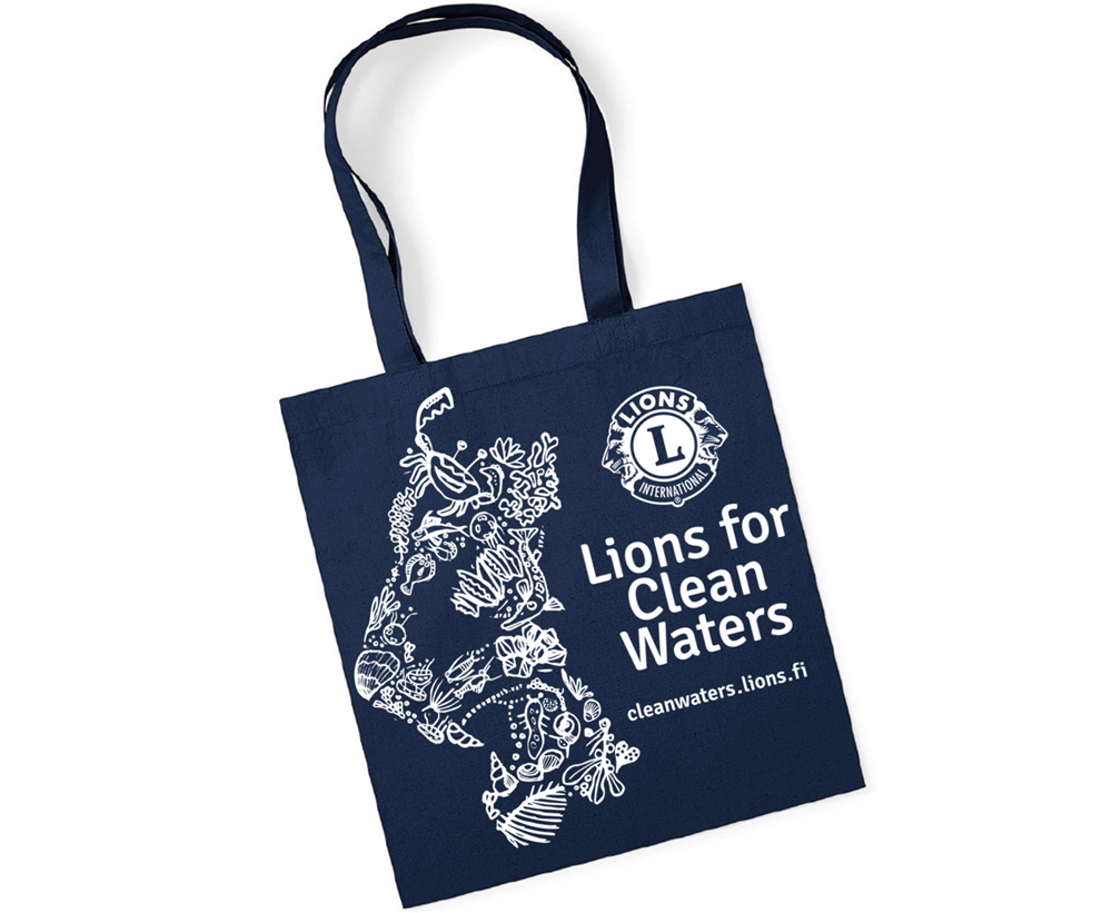 1 tote bag - Lions for clean waters (incl. delivery)