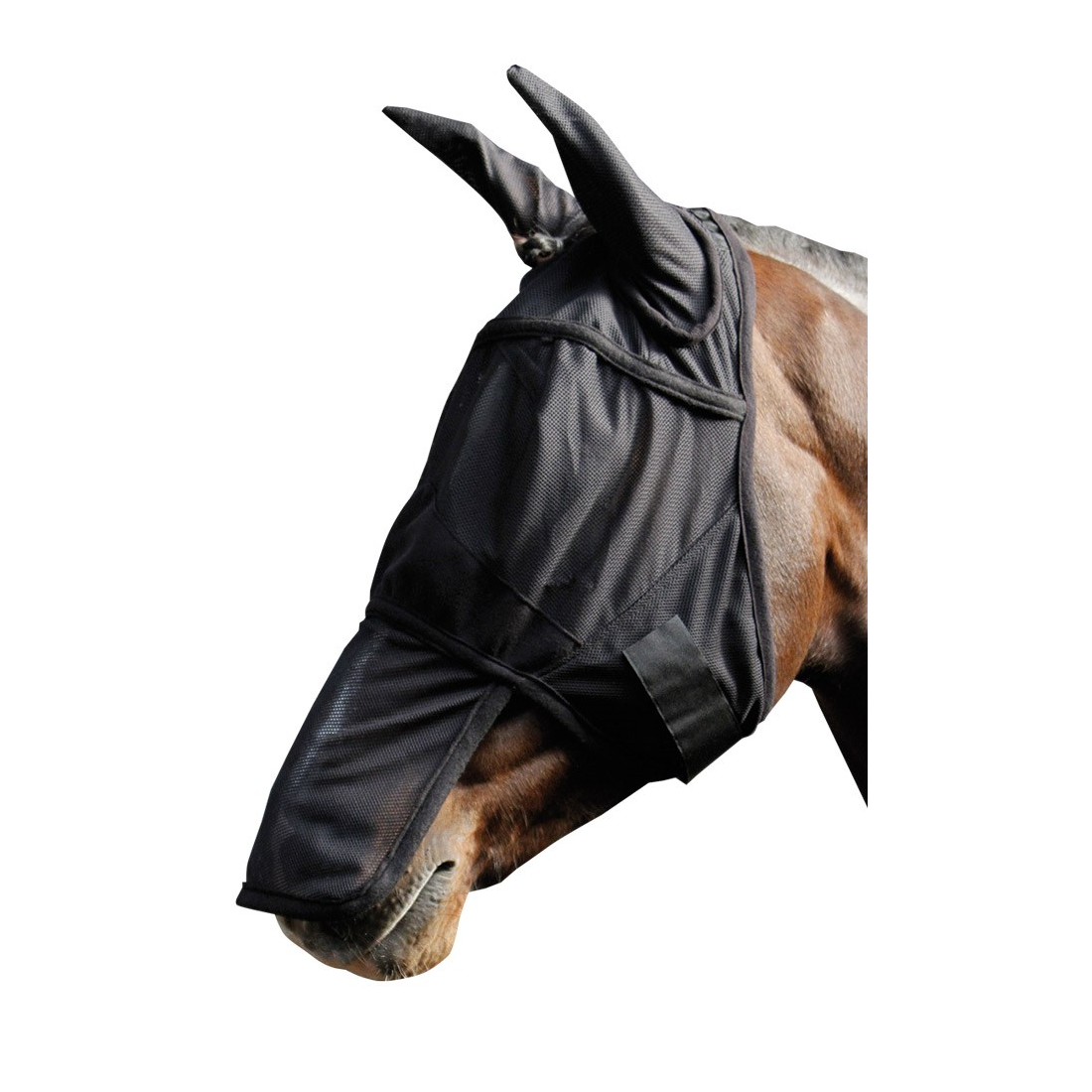 Harry's Horse Fliegenschutzmaske mit Ohren und Nasenteil
