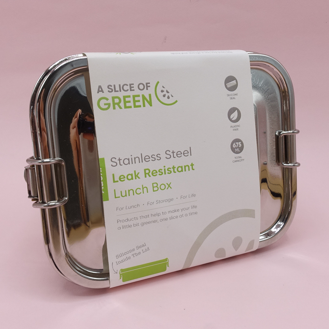 Stainless Steel Lunch Box - Leak Resistant