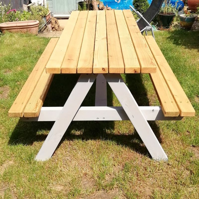 Ultra Heavy Duty Picnic Bench Table Bosing Designs