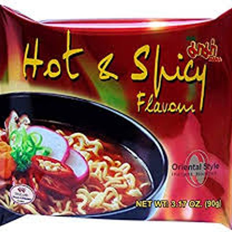 Mama Hot And Spicy Flavour Noodles 90g The Store Ios Ltd