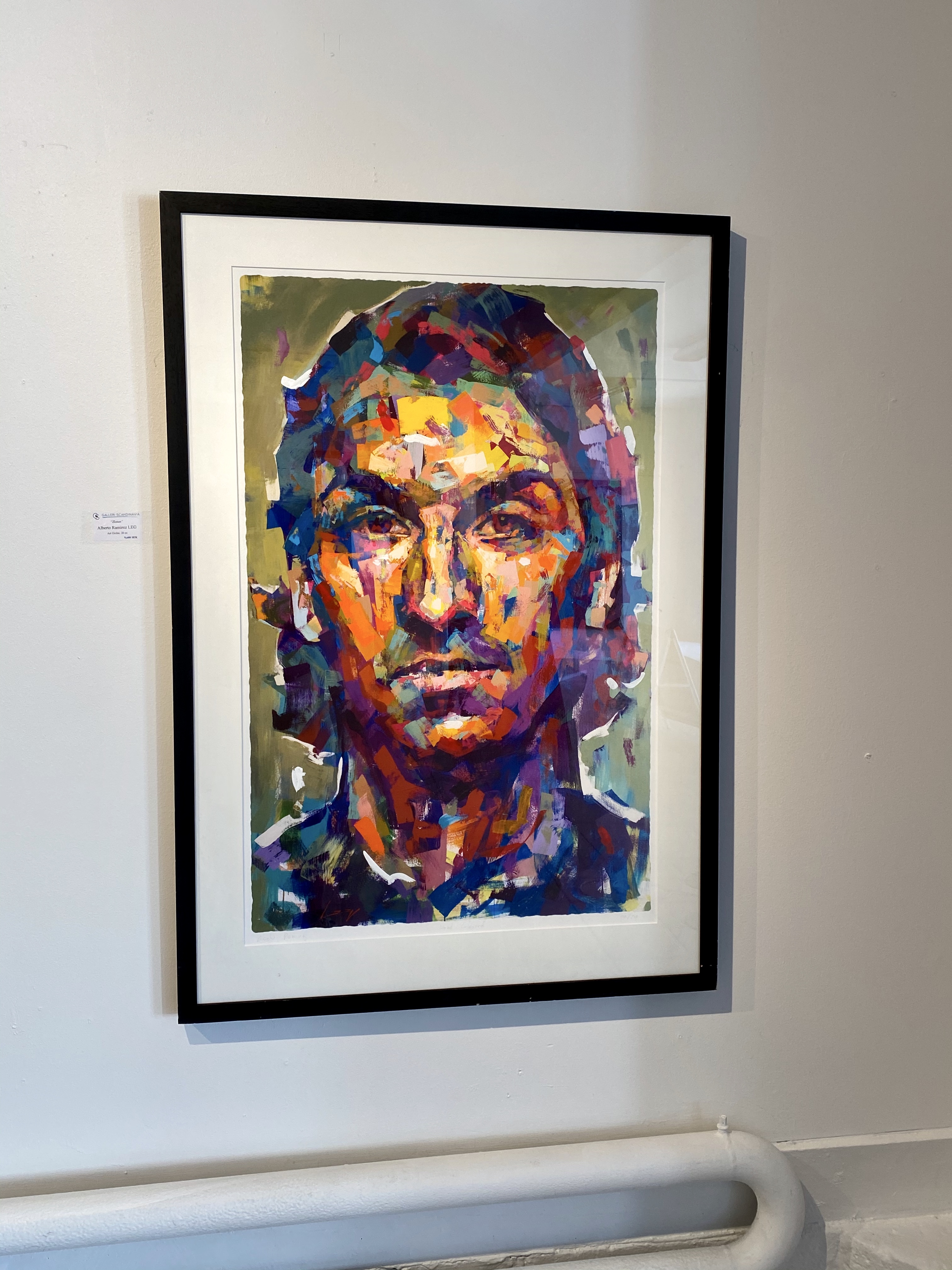 "Zlatan" - Art Giclée by Alberto Ramirez LEG. 100 x 125 cm.