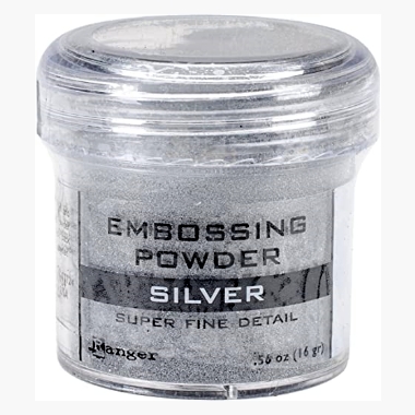 Embossing Powder Super Fine Detail - Silver SFJ18292