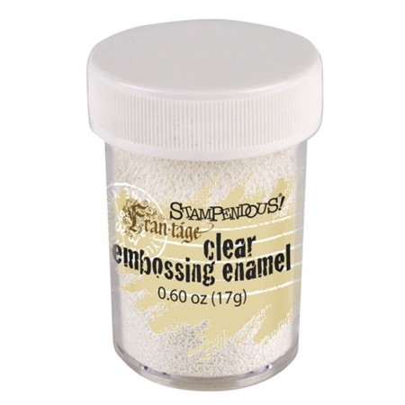 Embossing powder Deep impression Chunky clear