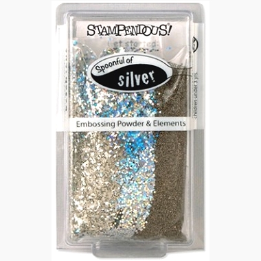 Embossing Powder EJS01 Spoonful of Silver