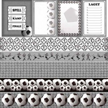 Papir Design Ark Fotball PD10518