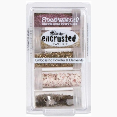 Embossing Powder EJK05 Encrusted Jewel Pink Kit