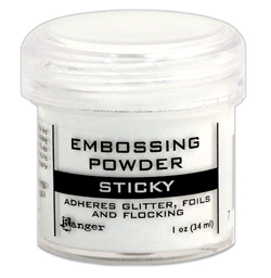 Embossing powder Sticky