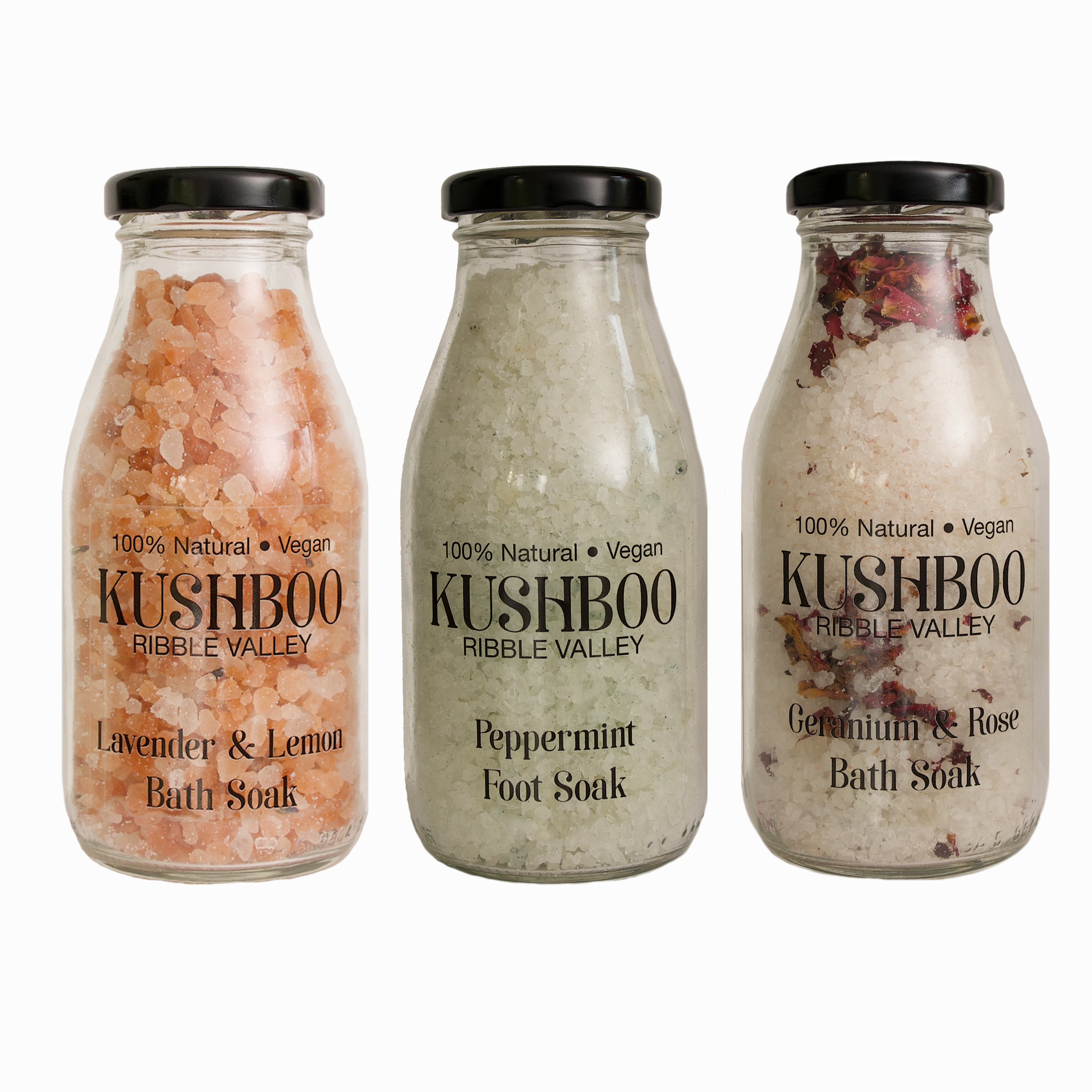 Kushboo Lavender and Lemon Bath Soak - 300g
