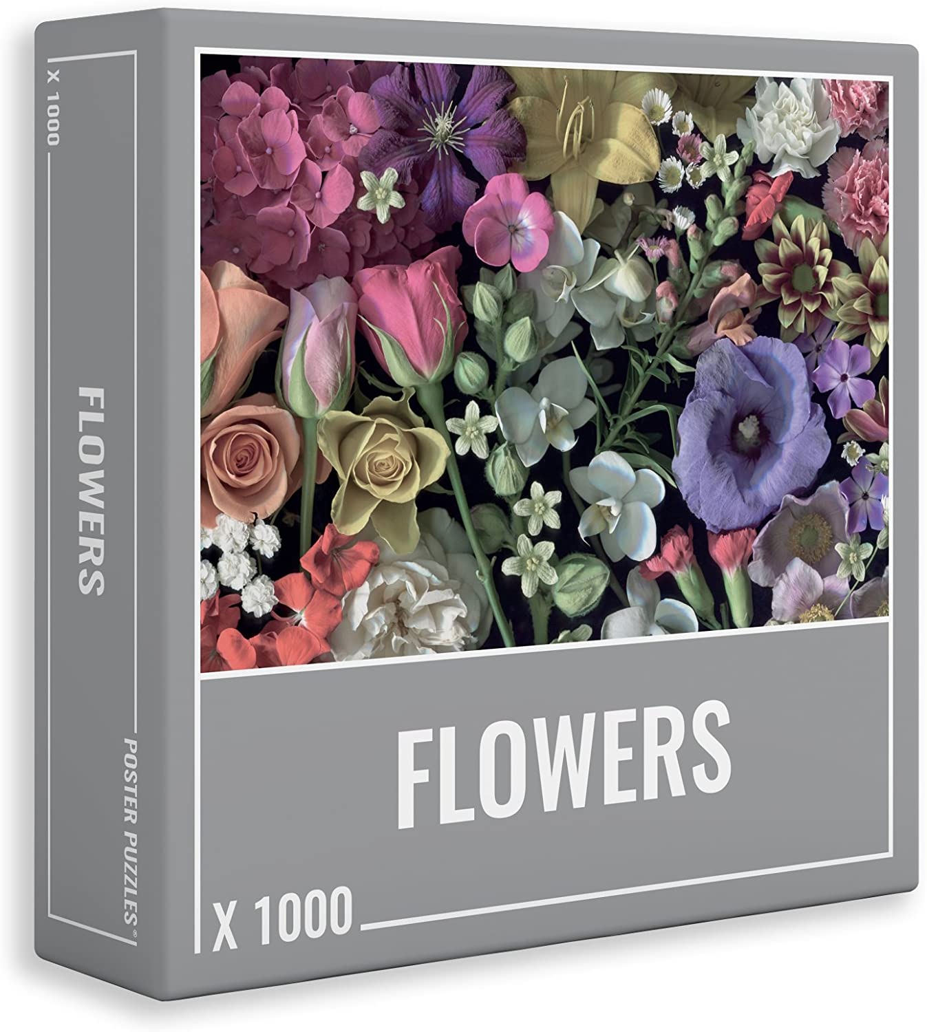 Flowers Jigsaw Puzzle (1000 pieces) & Poster by Cloudberries
