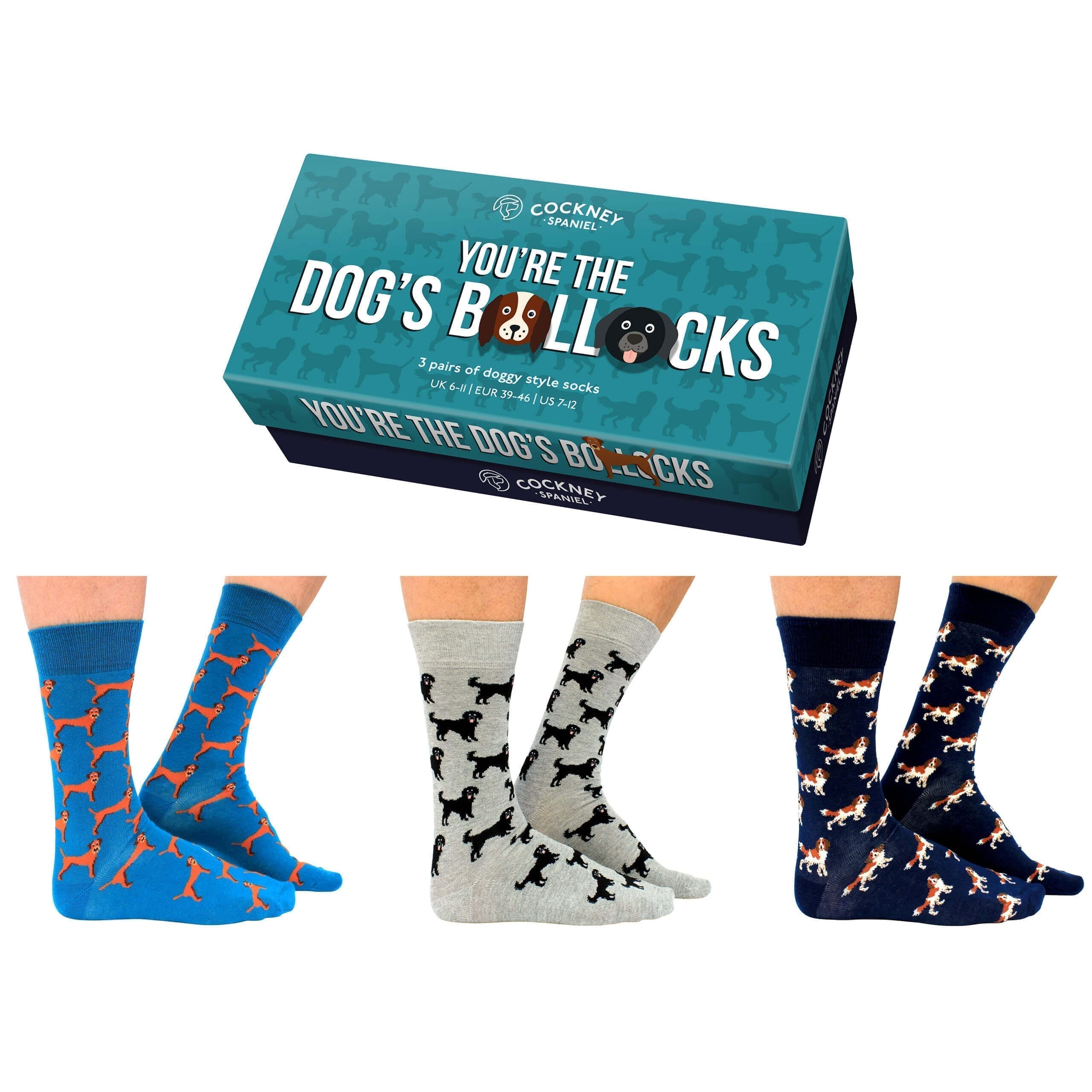 The Dogs Bollocks Sock Gift Set