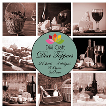 Dixi Craft Toppers Wine