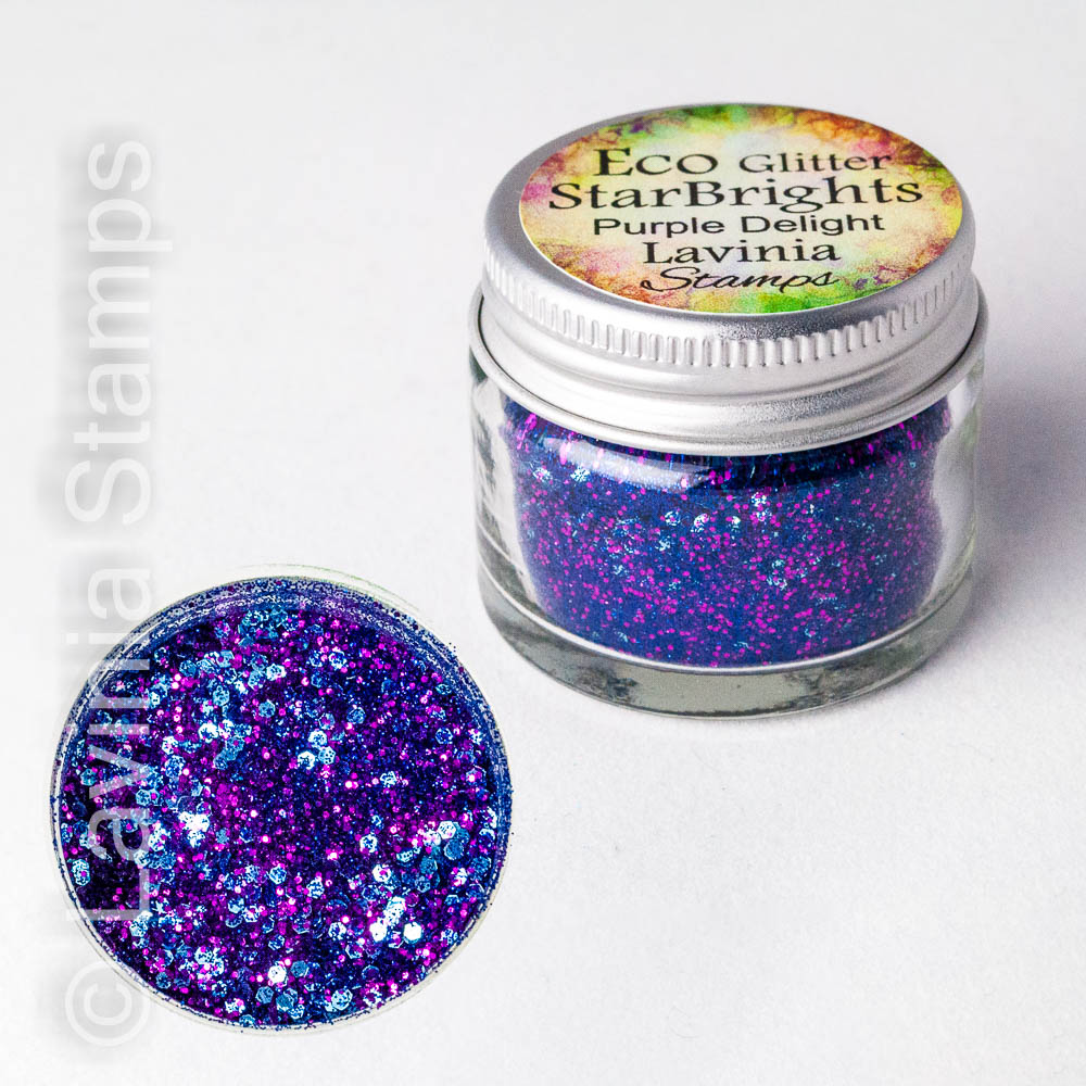 LAV ECO GL 4 StarBrights  Eco Glitter -  Purple  Delight