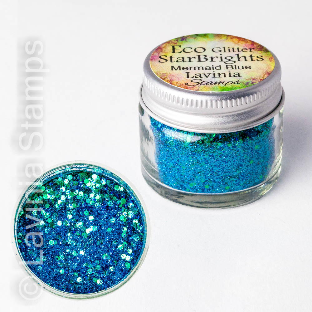 LAV ECO GL 5 StarBrights  Eco Glitter -  Mermaid  Blue