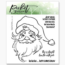 PFS Straight From The North Pole Clear Stamps (C-110)
