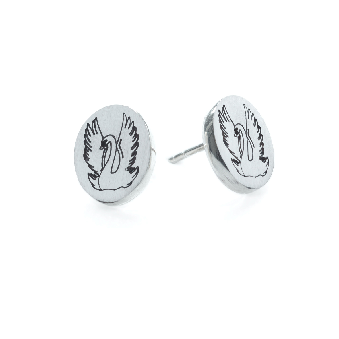 Joutsen-korvakorut | Swan earrings