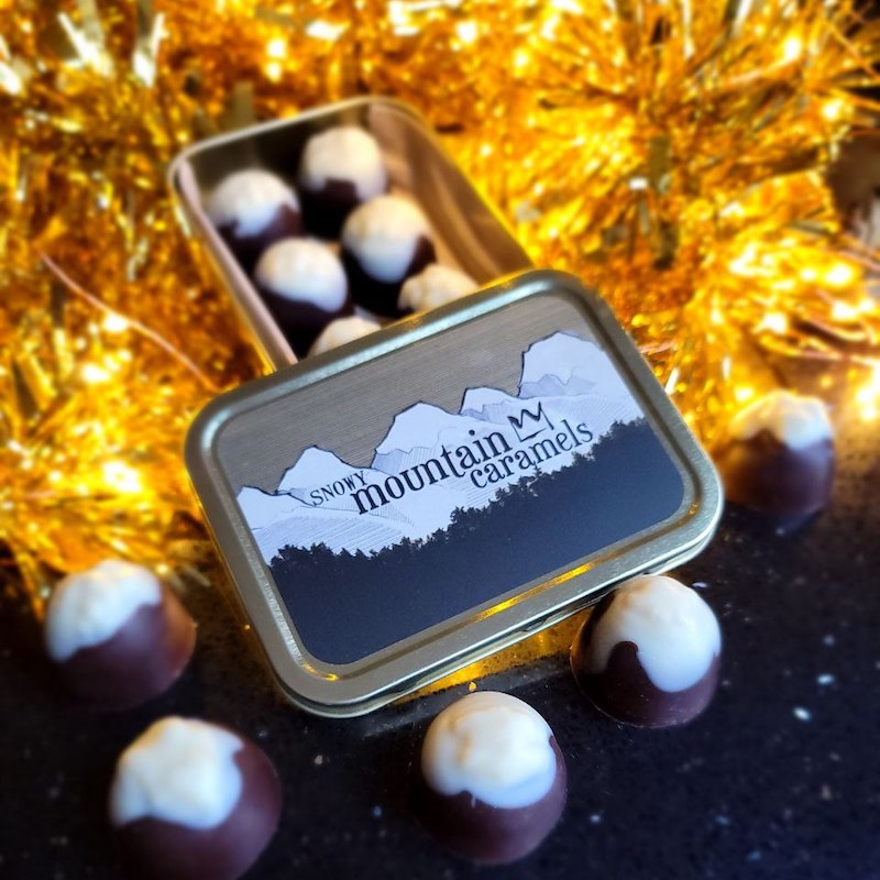Snowy Mountain Caramels