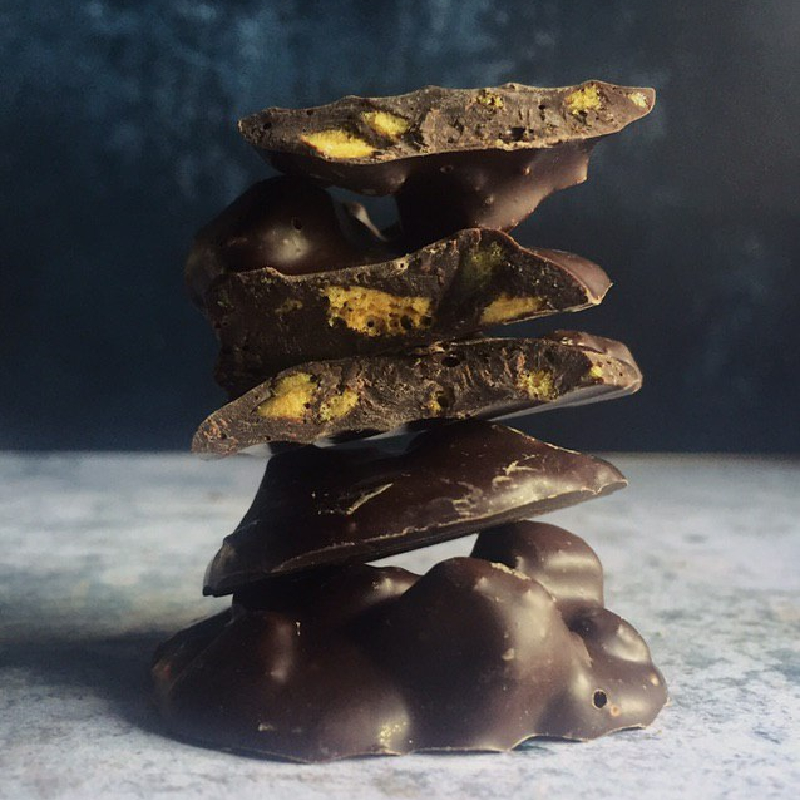 Dandelion Honeycomb in Dark Chocolate
