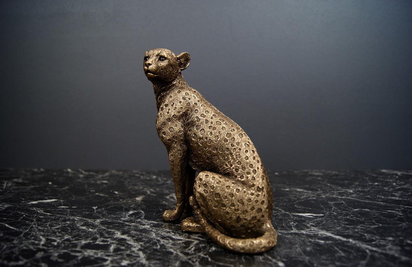 Leopard brons/guld