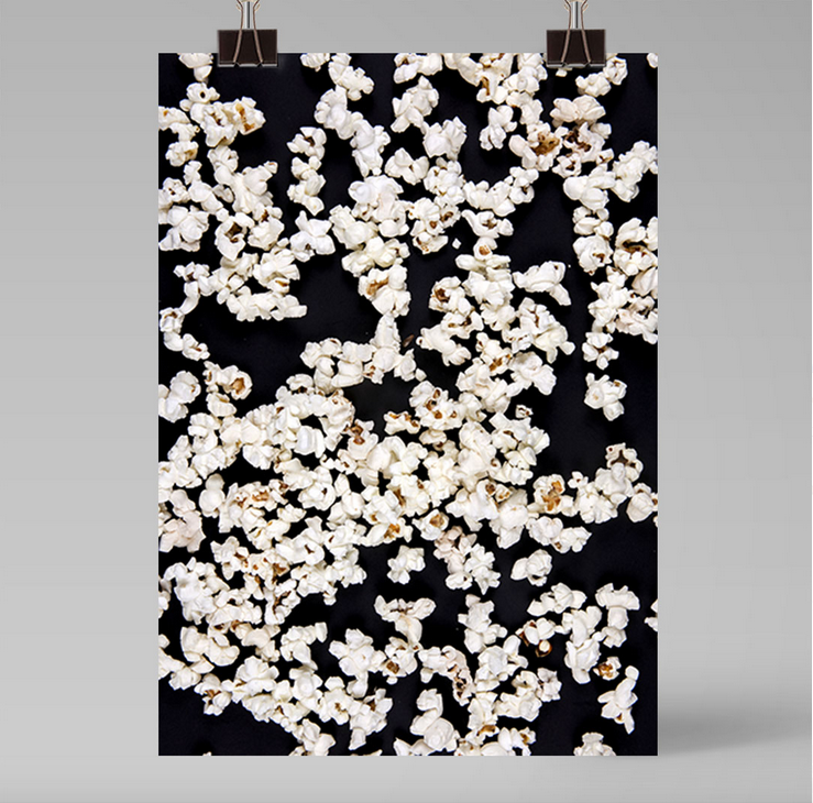 Ainoa Graphic Design: Popcorn-juliste