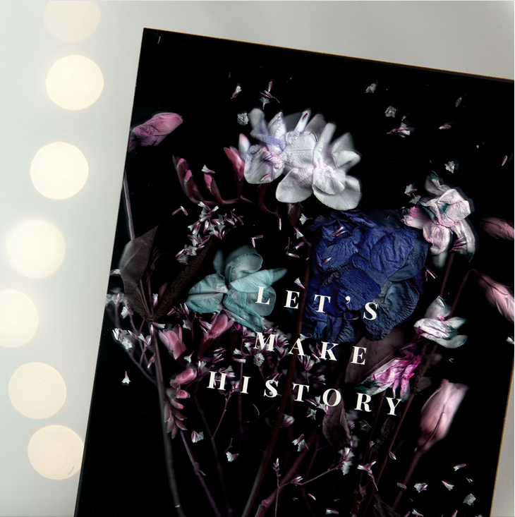 Ainoa Graphic Design: Let's Make History -juliste